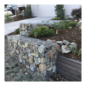 Istinat duvarları 2*1 * 1Metal dekoratif tel örgü çit satılık galvanizli kaynaklı gabion kutusu taş kafes sepeti - Product Image 1