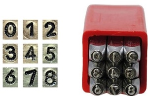 SUNTOOLS/STIPL DOTTED <b>Punch</b> <b>Set</b> LETTER 27 Pcs Iron Size 1/16 Inch Jewelry Tool Making Professional Equipment Model 569S(I-VI) - Product Image 2