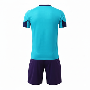 Conjunto de Camiseta de Fútbol Sublimada Personalizada para Hombre, Amarilla, de Poliéster que Absorbe la Humedad, Manga Corta, Cuello Redondo, Ropa Deportiva para Toda Temporada - Product Image 3