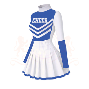 Tenues d'entraînement de cheerleading sur mesure avec logo OEM, tailles plus grandes, robes, jupes, uniformes, costumes pour enfants, jeunes et femmes - Product Image 2