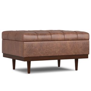 Tavolino da Caffè Mariah con Contenitore, Pouf Elegante, Sgabelli e Pouf di Design - Product Image 4