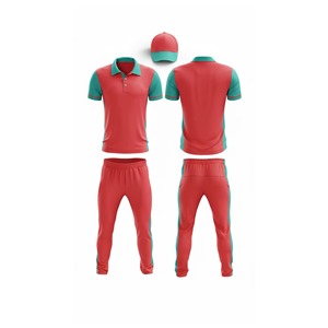 ชุดยูนิฟอร์มคริกเก็ตพิมพ์ลายแบบซับลิเมชั่นสไตล์ใหม่สำหรับผู้ใหญ่ ผ้าคุณภาพสูง ออกแบบเองได้ น้ำหนักเบา ระบายอากาศได้ดี แห้งเร็ว - Product Image 5