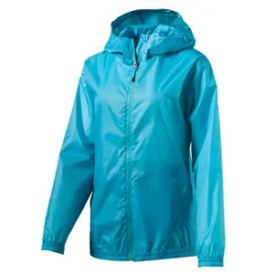 Outdoor Wear Waterproof Nylon Raincoat Poncho Rain Jacket Single-Person Rainwear Whole Custom Logo Customized Printing Outdoor