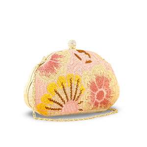 Beige Formal P24389 Clutch Elegante Cadena fina y pulseras de eslabones Accesorio - Product Image 2