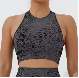 ชุดเสื้อชั้นในกีฬาระบายอากาศได้ดีสำหรับเด็กผู้หญิง แห้งเร็ว เหมาะสำหรับการฝึกซ้อมเชียร์ลีดเดอร์ ดีไซน์ OEM สำหรับการฝึกซ้อมและการแสดง - Product Image 3