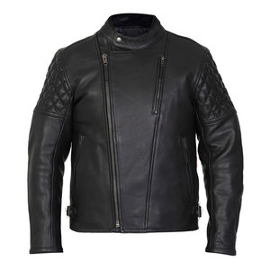 Racing Wear <b>Men</b> Motorcycle Leather <b>Jacket</b> Breathable All Seasons Use Outdoor Two Side Pockets Lightweight Customized Colors - Product Image 1