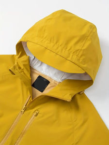 Chaqueta softshell con capucha, ligera, impermeable y cortavientos, cálida, con forro polar, para mujer, para correr y hacer senderismo. - Product Image 4