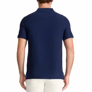 เสื้อโปโลผู้ชายสั่งทำสีพื้น แขนสั้น ผ้าฝ้าย 100% ระบายอากาศได้ดี สวมใส่สบาย ทรงปกติ ดีไซน์กระดุม - Product Image 4