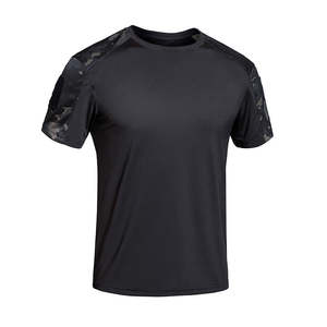 Camiseta de Manga Corta para Hombre, Deportiva, de Secado Rápido, Altamente Elástica, Transpirable, con Cuello Redondo - Product Image 3