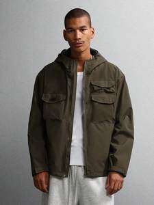 Chaqueta Deportiva Impermeable, Transpirable y de Secado Rápido para Hombre, Chaqueta Utilitaria Resistente al Agua, Softshell para Senderismo al Aire Libre, Marca Privada - Product Image 3