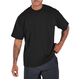 T-shirt pour homme 100% coton, streetwear personnalisé, tissu tricoté imprimé, fabrication de t-shirts sur mesure - Product Image 1