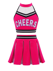 Uniformes de Animadoras Personalizados al por Mayor en Color Azul, Uniformes de Animadoras para Jóvenes y Estudiantes de Secundaria - Product Image 3