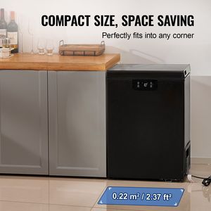 Congelador horizontal compacto de 2.22 pies cúbicos/63 L con 2 cestas extraíbles, puerta superior abatible, ideal para hoteles - Product Image 5