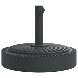 Base Mediana para Sombrilla con Tubo de Hierro y PE Negro para Sombrillas y Bases de Patio - Product Image 2