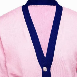 New Custom logos <b>Cardigan</b> Sweater | 100% Acrylic material full sleeve high quality For Collectors - Product Image 2