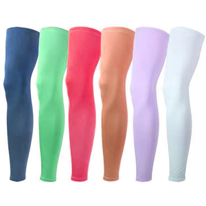 Fabricant de vêtements de sport compressifs athlétiques, manchons de jambe respirants, légers et performants pour le fitness - Product Image 4