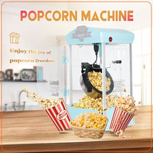Portable 8 Oz Kettle <b>Popcorn</b> Maker <b>Machine</b> with Warming Deck Countertop Popper for Parties & Events - Product Image 4