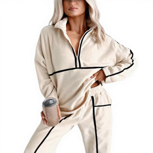 Survêtements de jogging personnalisés à col rond pour hommes avec logo, vente en gros, ensemble grande taille pour femmes, survêtements de designer, ensembles de survêtements ajustés - Product Image 1