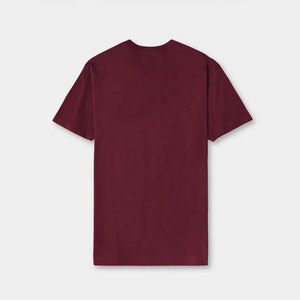 Mens Women Designer T Shirts Printed Fashion Man T-shirt <b>Top</b> Quality Cotton Casual <b>Maroon</b> T Shirts - Product Image 3