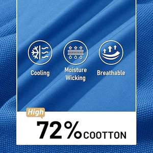 Polo de sport personnalisé pour homme, respirant, anti-transpiration, pour le golf, fabriqué aux États-Unis - Product Image 5
