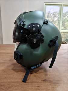 Casco de Piloto Jupitor JT-05, Integral/Abierto, de Fibra de Carbono, para Todas las Estaciones, con Auriculares de Seguridad, Cierre Doble D y Visera Doble - Product Image 4