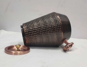 Flat Bottom Copper Water Dispenser Modern Style Copper Water Dispenser Solid Color Custom Factory Copper Water Dispenser - Product Image 6