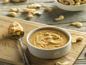 Beurre de cajou végétalien crémeux à base de plantes, sans produits laitiers, riche en protéines, pâte à tartiner aux noix - Product Image 3