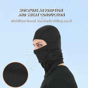 Cagoule de performance confortable, masque de ski durable, cache-visage uni, cagoule vierge sans logo, cagoule personnalisable prête à l'emploi - Product Image 4