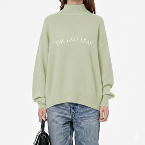 เสื้อพูลโอเวอร์คอเต่าทรงโอเวอร์ไซส์สำหรับผู้หญิง พรีเมียม ผลิตจากผ้าฟลีซเนื้อนุ่ม เหมาะสำหรับใส่แฟชั่นในชีวิตประจำวัน - Product Image 1