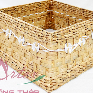 Artex Dong Thap Factory Ecológico Jacinto de agua Árbol de Navidad Soporte Elegante Falda festiva hecha a mano - Product Image 2
