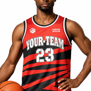 Ensemble d'uniformes de basketball en gros, conception personnalisée, maillot et short respirants à séchage rapide, impression par sublimation, vêtements de sport d'équipe OEM - Product Image 1
