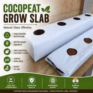 Plaques de culture hydroponiques en cocofibres pour l'agriculture en serre commerciale, les cultures maraîchères, les fraises et la production de plantes de pépinière - Product Image 5