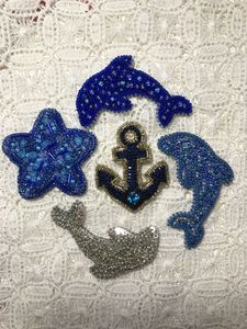 Luxury Beautiful Embroidered Beaded Brooch Luxury Handmade Dress Pin at Cheap Price - Product Image 6