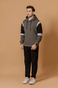 Conjunto Deportivo Personalizado para Hombre, 2 en 1, de Poliéster/Algodón, para Invierno, al por Mayor, Ropa Deportiva, Traje para Correr, Ropa Deportiva para Gimnasio, con Logotipo Personalizado - Product Image 3