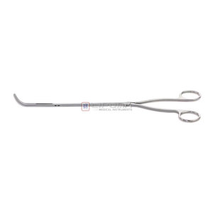 Pinzas DeBakey Atraumáticas al por Mayor, Mandíbulas Curvas VATS, Eje de 5mm, 7.5'' (19cm), Instrumentos Médicos de Acero Inoxidable - Product Image 1