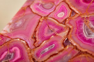 Pink Agate Resin <b>Bathroom</b> <b>Accessories</b> <b>Set</b> | Modern Vanity Decor Soap Dispenser Storage Box - Product Image 4