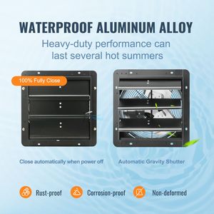 Ventilatore di Scarico a Soffietto da 3,6 m, 10 Velocità Regolabili, 940 CFM, con Controllo Temperatura e Umidità, Montaggio a Parete, Motore EC, in Plastica - Product Image 6