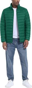 Men's Lightweight <b>Packable</b> Down Coat Waterproof Winter Hooded <b>Jacket</b> with 100% Down Filling Casual Storage Pouch - Product Image 2