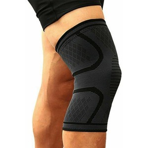 Genouillère de compression épaissie TheraKnee – Soutien respirant en Spandex à enfiler pour une protection avancée lors de la course et de la gym - Product Image 1