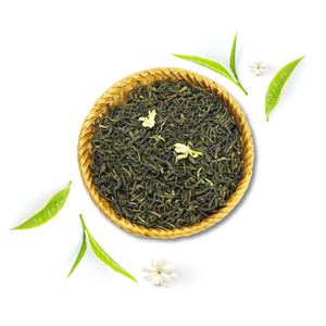 Precio de fábrica Té verde orgánico de Vietnam Jazmín Aroma fuerte Té de hojas sueltas Bolsas de papel Kraft Hojas de té de jazmín acogedoras - Product Image 1
