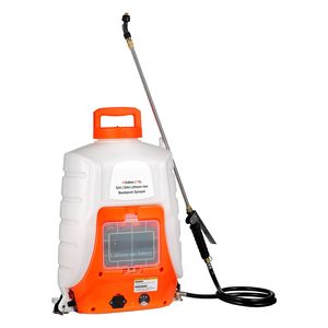 4 Gallons Battery-Powered Electric Lawn <b>Sprayer</b> 8 Nozzles 2 Telescopic Wands 90PSI Adjustable Press Backpack Design Agricultural - Product Image 4
