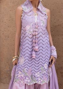 Luxury Lawn Salwar Kameez Indian and Pakistani Clothing Summer Collection Embroidered <b>3</b> Piece Ladies Dress Set Custom Colors - Product Image 3