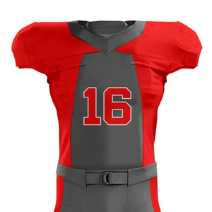 New Arrival Breathable Plus Size Short Printed American Football Uniform Wholesale Price Latest Design Set - Product Image 4