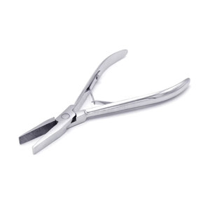 คีมต่อผม Pro Bead Pliers พร้อมโลโก้สั่งทำ อุปกรณ์ต่อผมระดับมืออาชีพ คีมสแตนเลสสำหรับต่อผม บรรจุภัณฑ์แบบกำหนดเองได้ - Product Image 1