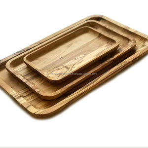 Plateau de service en bois personnalisé pour votre décoration de table en provenance d'Inde - Product Image 1