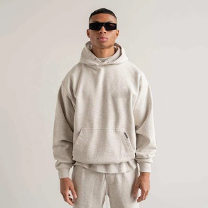 ชุดเสื้อฮู้ดดี้และกางเกงจ็อกเกอร์สำหรับออกกำลังกาย น้ำหนักเบา ระบายเหงื่อได้ดี ผลิตจากผ้าฝ้าย 100% รับผลิตตามสั่งขายส่ง สำหรับผู้ใหญ่ทุกเพศ - Product Image 2