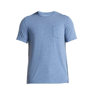 Men's Summer Breathable Comfortable Slim Fit Knitted Cotton Casual Solid Plus Size Eco-Friendly Quick Dry Solid T Shirt - Product Image 1