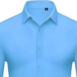 Camisa de Manga Larga Informal Elegante, Camisa de Manga Larga de Algodón Cepillado para Invierno, Camisa de Manga Larga Ligera para Verano, Estilo Ejecutivo - Product Image 2