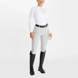 Ensemble de combinaison d'équitation pour femme 2026, pantalon Jodhpur, en polyester, couleurs et tailles personnalisées, service OEM - Product Image 1