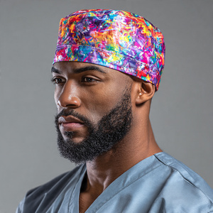 Surgical <b>Scrub</b> <b>Cap</b> Nurse Doctors / Nursing Hat - Dental Beauty Hospital Staff <b>Cap</b> \ Customization Multi- Color Doctor <b>Caps</b> - Product Image 5